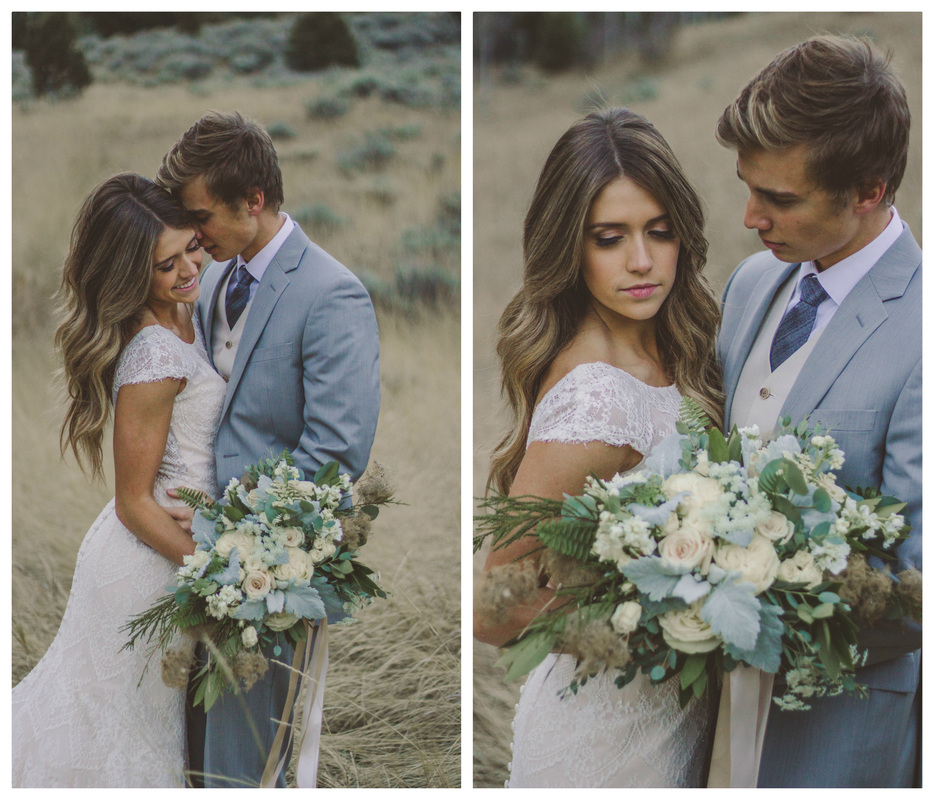 H + C | Logan Canyon Bridals | Logan Utah Wedding Photographer