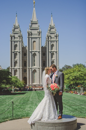 Salt Lake City Temple Wedding