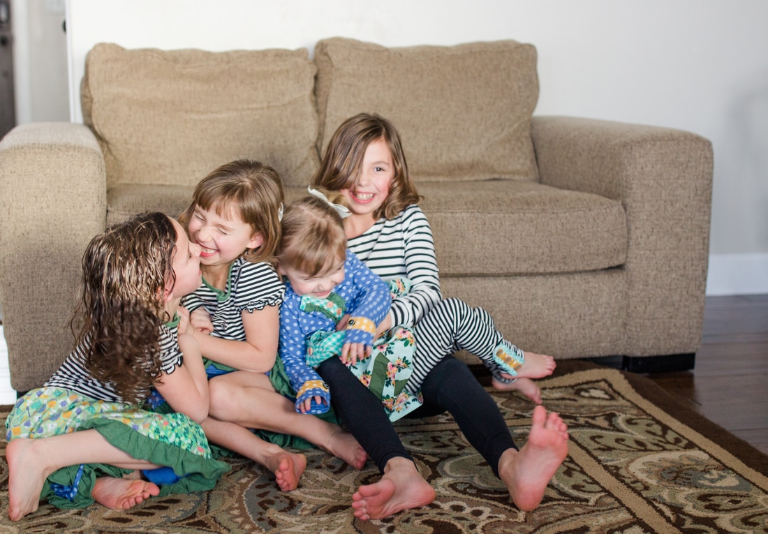 Buckley Family | In Home Session | Cache Valley Family Magazine