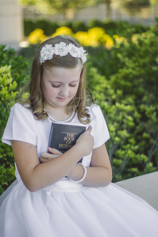 Brooklee's Baptism Pics | Gila Valley Temple