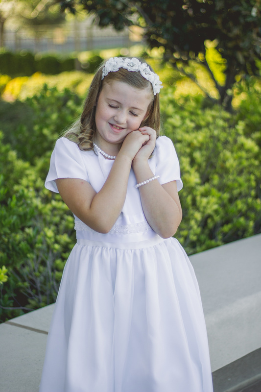 Brooklee's Baptism Pics | Gila Valley Temple