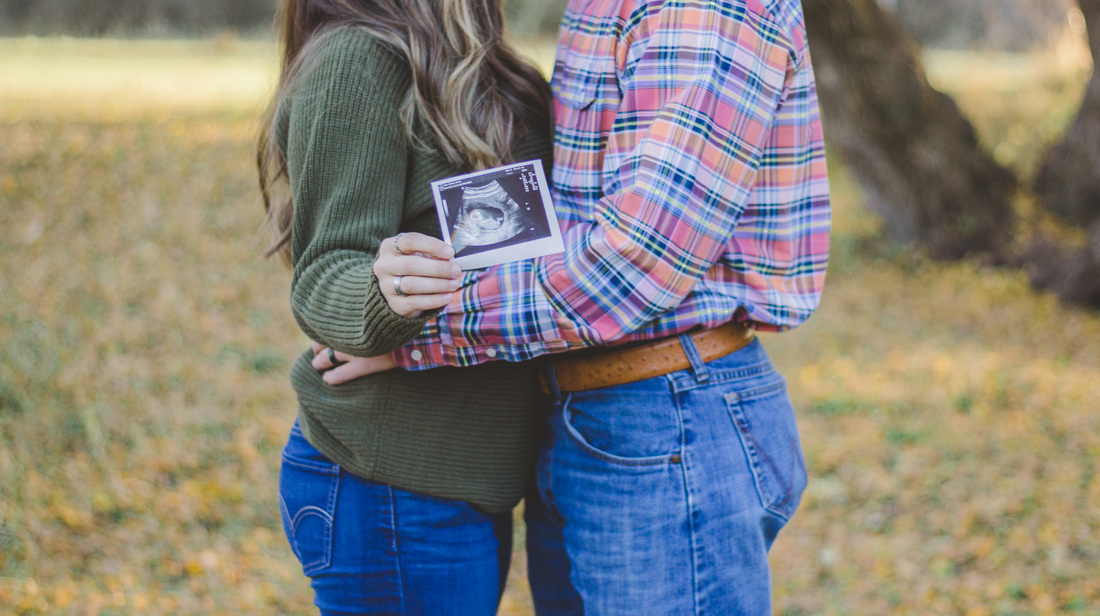 A + D Baby Announcement | Logan Utah Photographer